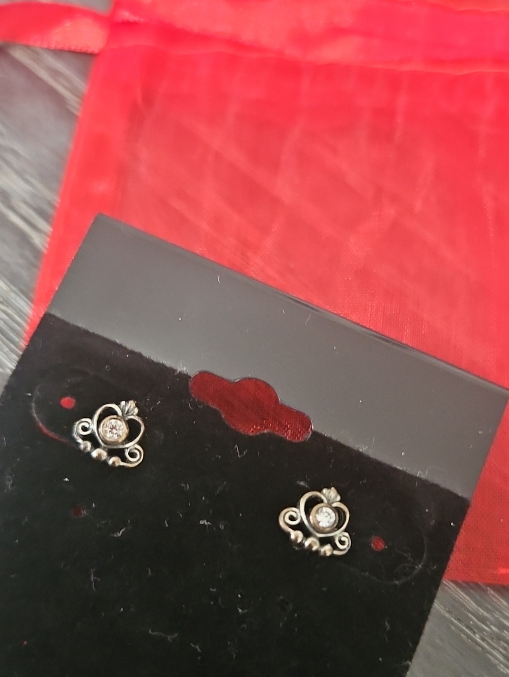 Pandora Princess Tiara Stud Earrings